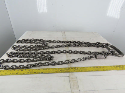ACCO 81C1561 Double Basket Continuous Chain Sling 3/8" X 5'7" 11400Lb at 60°