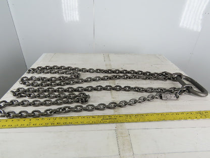 ACCO 81C1561 Double Basket Continuous Chain Sling 3/8" X 5'7" 11400Lb at 60°