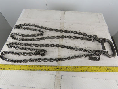ACCO 81C1561 Double Basket Continuous Chain Sling 3/8" X 5'7" 11400Lb at 60°