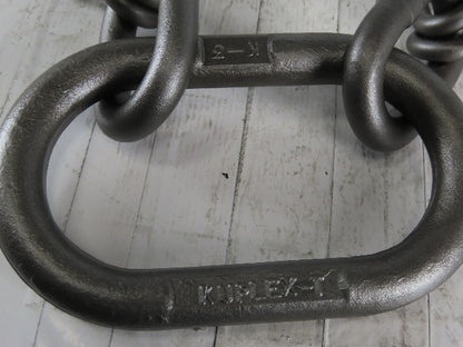 ACCO 98T322 Double Basket Continuous Chain Sling 3/8" X 5'7" 18400Lb at 60°