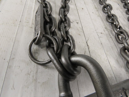 ACCO 98T322 Double Basket Continuous Chain Sling 3/8" X 5'7" 18400Lb at 60°