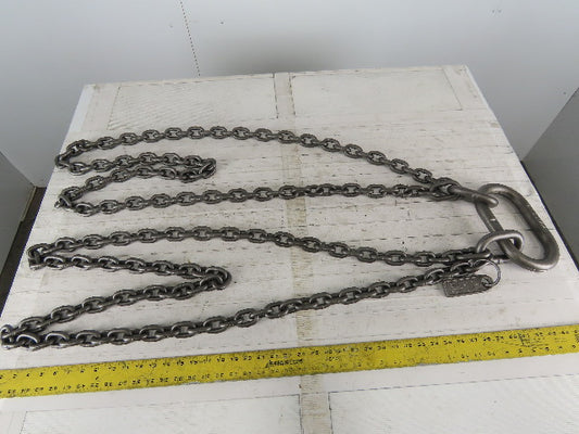ACCO 98T322 Double Basket Continuous Chain Sling 3/8" X 5'7" 18400Lb at 60°