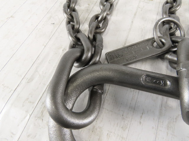 ACCO 90T4693 Double Basket Continuous Chain Sling 3/8" X 6'1" 18500Lb at 60°