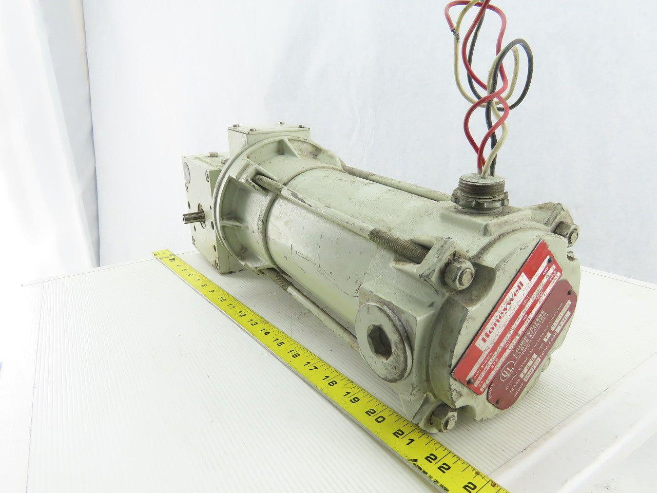 Honeywell EP 3640-1436-17-56C Explosion Proof 90VDC motor W/KTron 7320 Gearbox