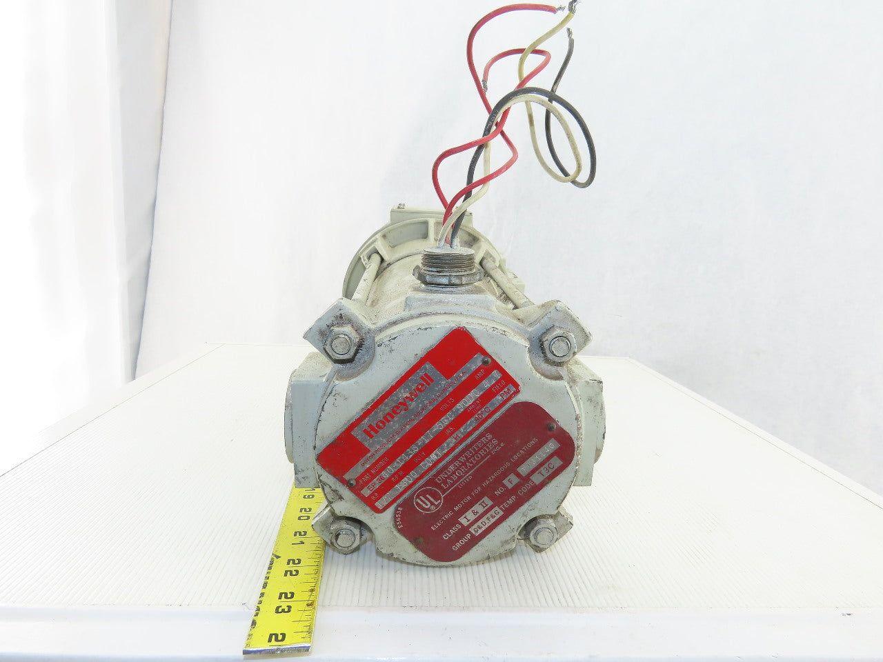 Honeywell EP 3640-1436-17-56C Explosion Proof 90VDC motor W/KTron 7320 Gearbox