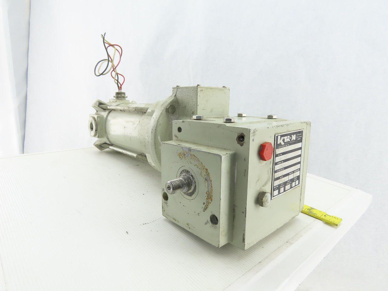 Honeywell EP 3640-1436-17-56C Explosion Proof 90VDC motor W/KTron 7320 Gearbox