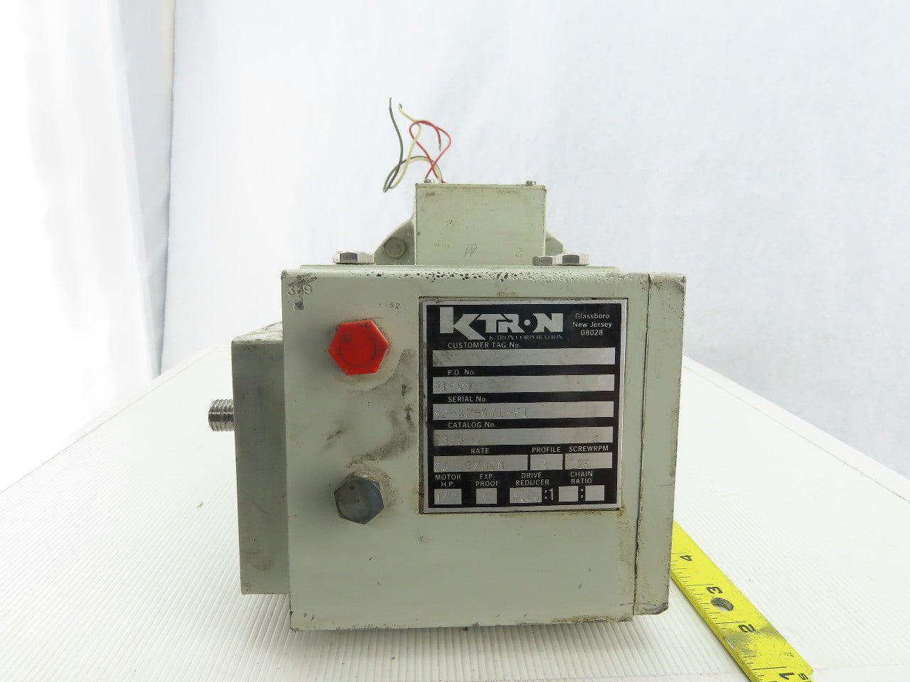Honeywell EP 3640-1436-17-56C Explosion Proof 90VDC motor W/KTron 7320 Gearbox