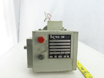 Honeywell EP 3640-1436-17-56C Explosion Proof 90VDC motor W/KTron 7320 Gearbox