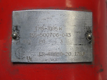Cromalox 155-500706-43 5" Flanged Immersion Heater 480V 3Ph 49"