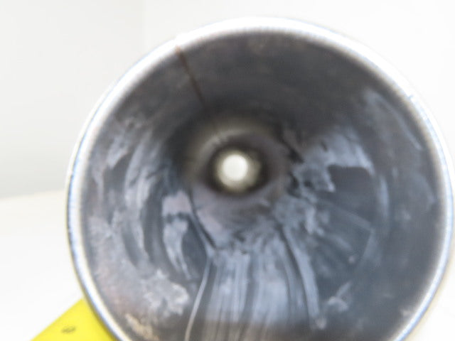 5" Stainless Steel Duct Pipe Ductwork Rolled End Quick Connect 59" Length