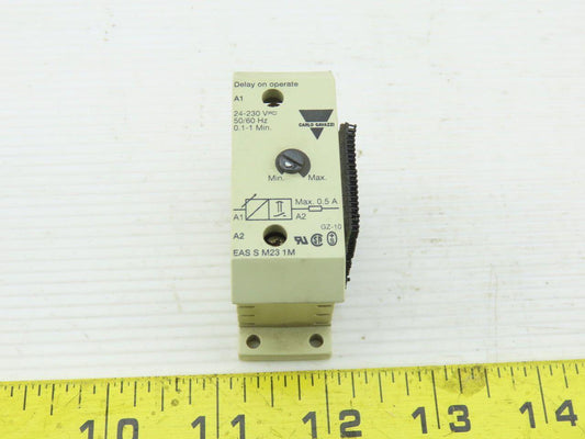 CARLO GAVAZZI ECSSM231M Mini Timer Delay On 0.1-1 Min 24-230V