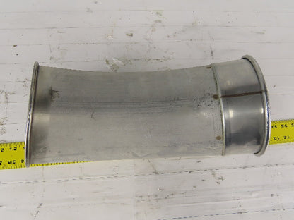 6" Stainless Steel 30° Elbow Rolled Ends Quick Connect