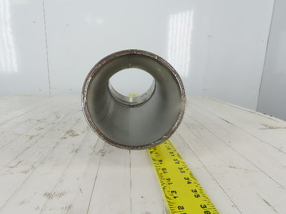 6" Stainless Steel 30° Elbow Rolled Ends Quick Connect