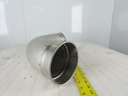 6" Stainless Steel Ductwork Ducting Elbow 90°