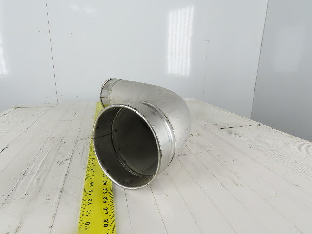 6" Stainless Steel Ductwork Ducting Elbow 90°