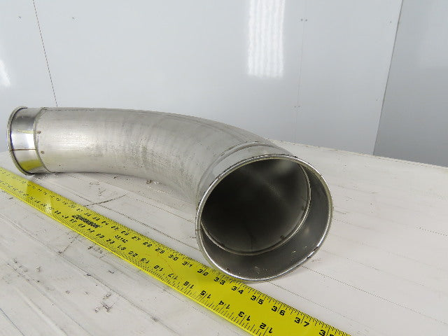 6" Stainless Steel Ductwork Ducting Elbow 90°