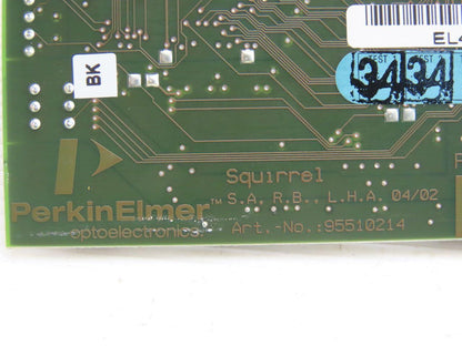 Perkin Elmer EL477526 PC Communication Board Assembly
