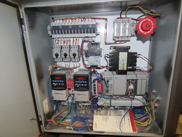 Rockford Midland 806 Box Upender/Stacker/Packer Conveyor System 460V 3Ph