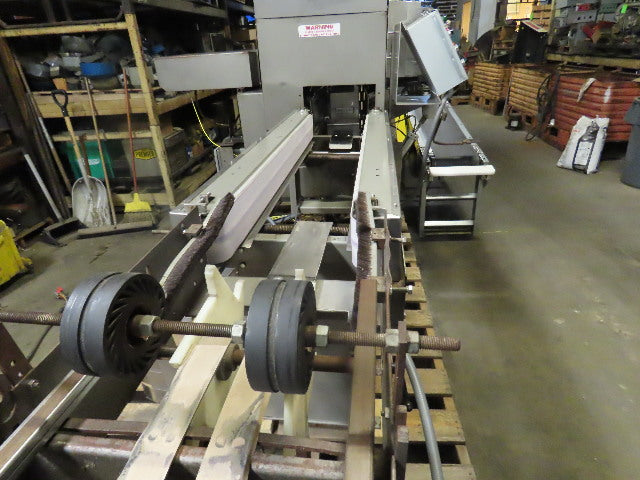 Rockford Midland 806 Box Upender/Stacker/Packer Conveyor System 460V 3Ph