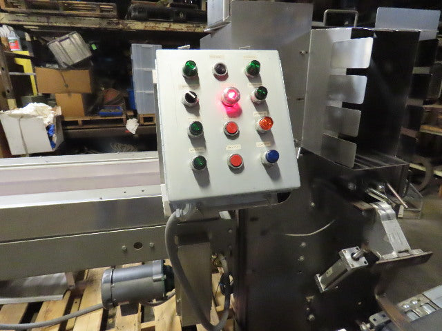 Rockford Midland 806 Box Upender/Stacker/Packer Conveyor System 460V 3Ph