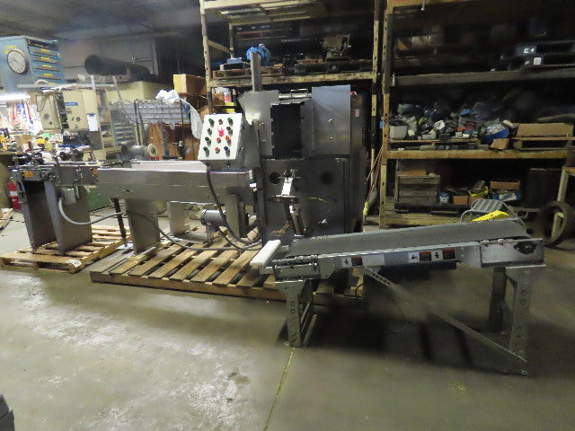 Rockford Midland 806 Box Upender/Stacker/Packer Conveyor System 460V 3Ph