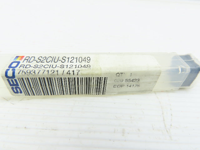 Seco RD-S2CIU-S121049 S121049 10mm Coolant Fed Carbide Countersink 14mm Shank