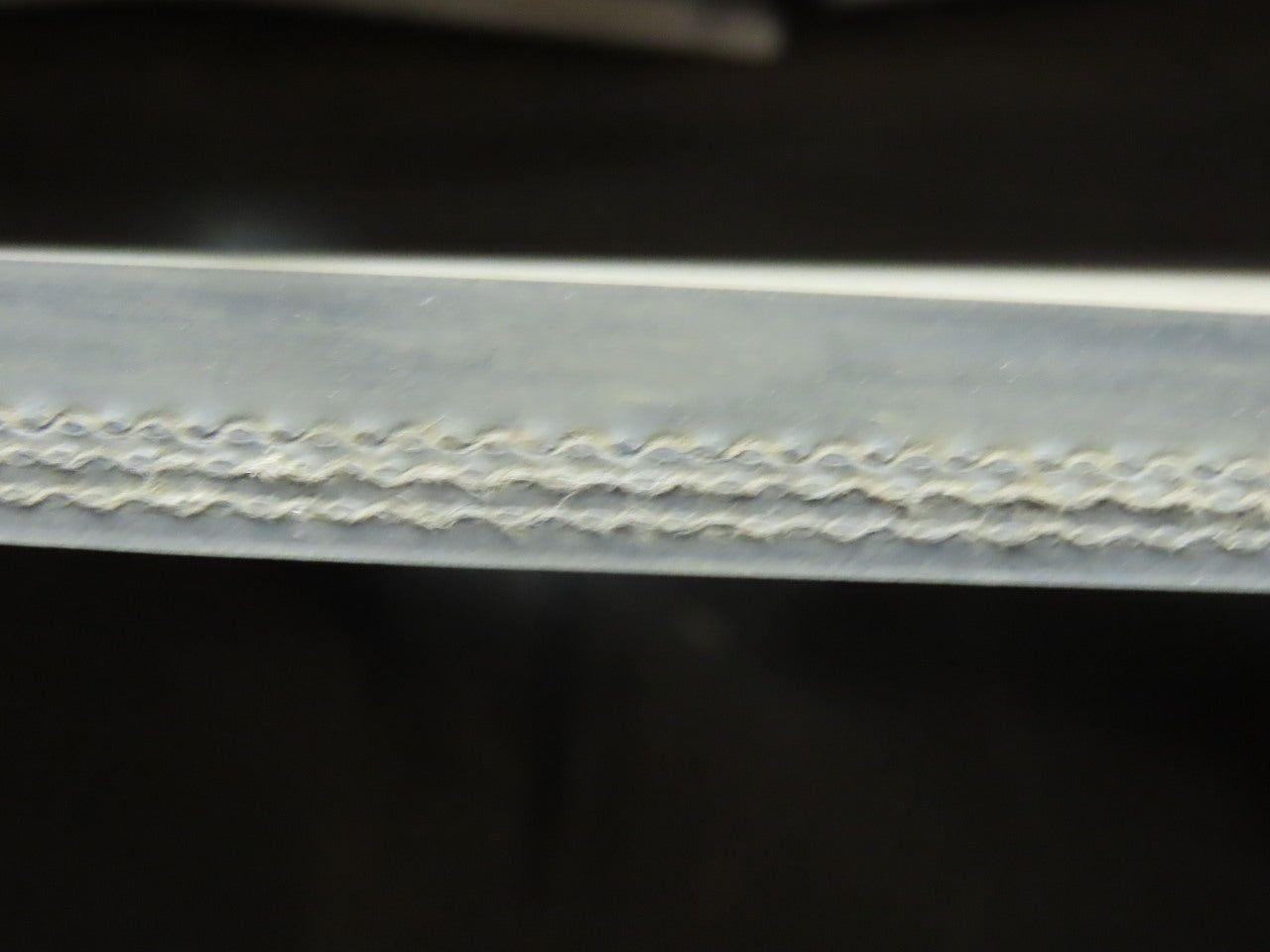 4-Ply Extreme Duty Black Metal Cleated Conveyor Belt 0.478"Tx19'6"Lx36"W