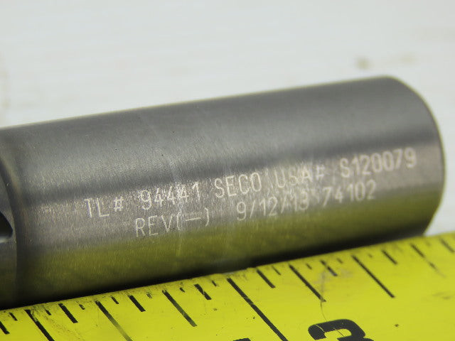 Seco S120079 12.5mm 2 Straight Flute Coolant Fed 135° Carbide Drill 16mm Shank