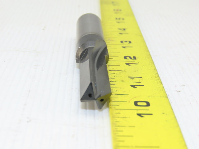 Seco S120079 12.5mm 2 Straight Flute Coolant Fed 135° Carbide Drill 16mm Shank