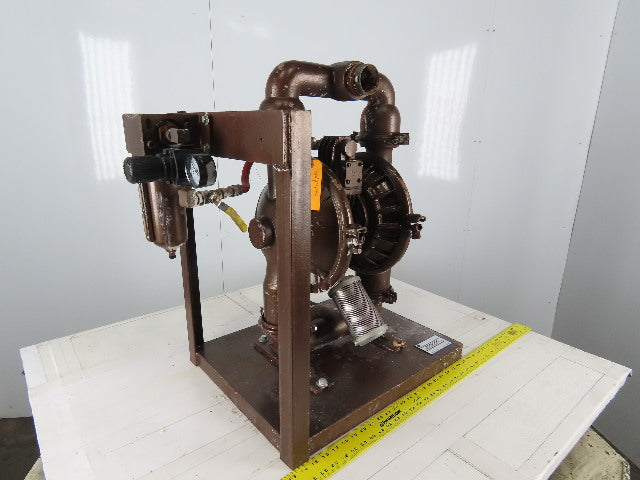 Armour Spray Systems 2" NPT Double Diaphragm Pump Assembly W/Filter Regulator