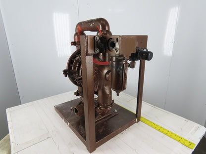 Armour Spray Systems 2" NPT Double Diaphragm Pump Assembly W/Filter Regulator