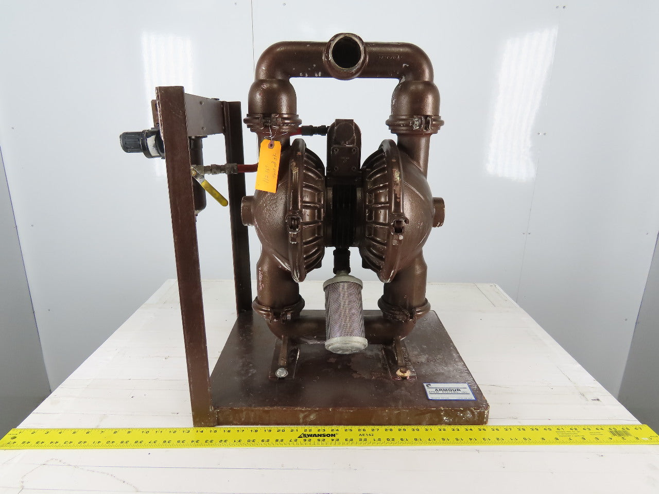 Armour Spray Systems 2" NPT Double Diaphragm Pump Assembly W/Filter Regulator