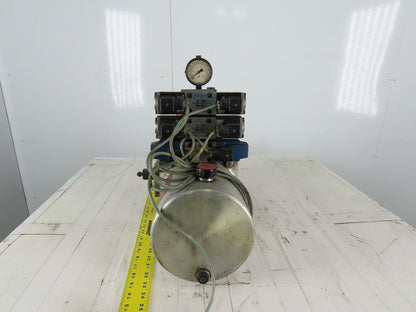 Hydro Pneumatics PMC 6 3 RVI OM1 G1 Hydraulic Power Unit W/Valve Stack 460V 3Ph