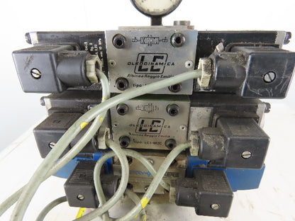 Hydro Pneumatics PMC 6 3 RVI OM1 G1 Hydraulic Power Unit W/Valve Stack 460V 3Ph