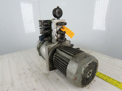Hydro Pneumatics PMC 6 3 RVI OM1 G1 Hydraulic Power Unit W/Valve Stack 460V 3Ph