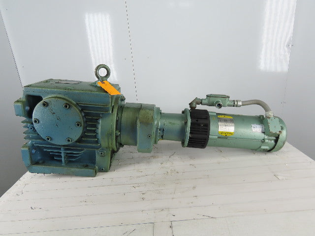 Sew Eurodrive S82R62LP143 1Hp 180VDC Gear Motor W/Brake 273:1 Ratio