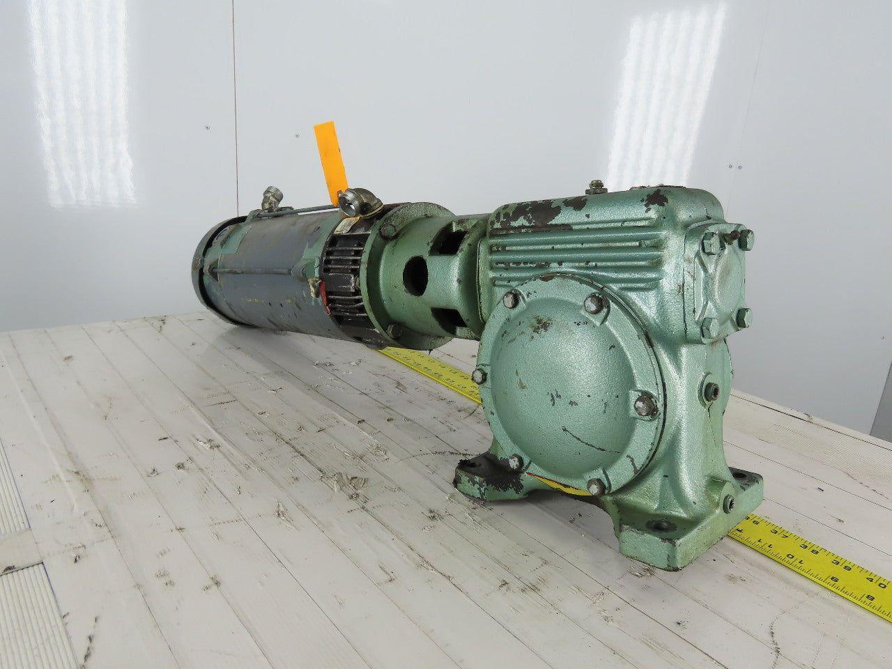 Perfection Gear MTL12683S 2Hp 180VDC Gear Motor 25:1 Ratio W/5370-170-217 Brake