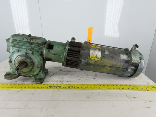 Perfection Gear MTL12683S 2Hp 180VDC Gear Motor 25:1 Ratio W/5370-170-217 Brake