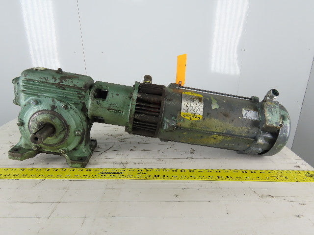 Perfection Gear MTL12683S 2Hp 180VDC Gear Motor 25:1 Ratio W/5370-170-217 Brake