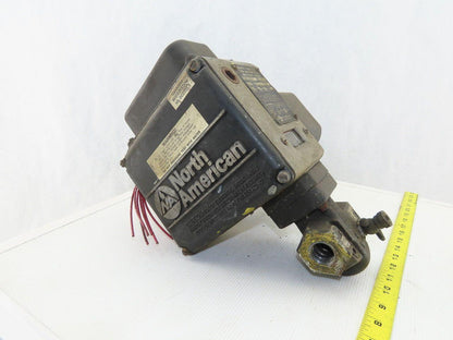 North American 3/4" 1516-0 Motorized Shutoff Valve 3/4 NPT 125PSIG 120V
