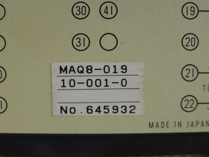 Barber Coleman MAQ 8-01900-001-0 Limitrol Temperature Controller 1/4 DIN