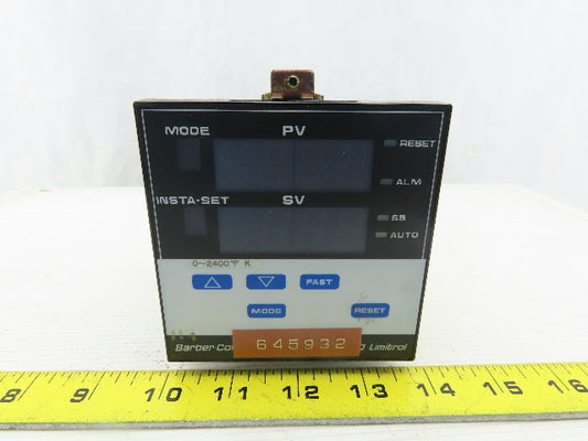 Barber Coleman MAQ 8-01900-001-0 Limitrol Temperature Controller 1/4 DIN