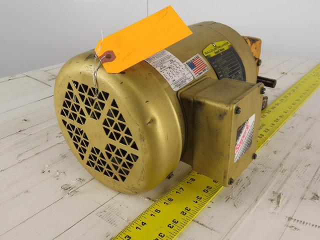 Hub City 0220-60096 1/2Hp Gear Motor 5:1 Ratio W/ Baldor VEM358 230/460V