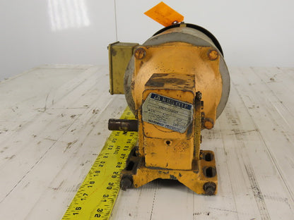 Hub City 0220-60096 1/2Hp Gear Motor 5:1 Ratio W/ Baldor VEM358 230/460V