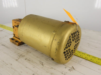 Hub City 0220-60096 1/2Hp Gear Motor 5:1 Ratio W/ Baldor VEM358 230/460V