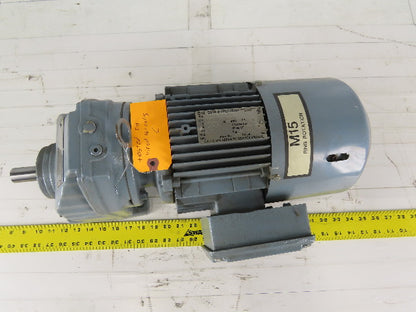 SEW-EURODRIVE RX67DT90S2BM62HF 2.14Hp Gear Motor 159.82RPM Output 23/460V 3Ph