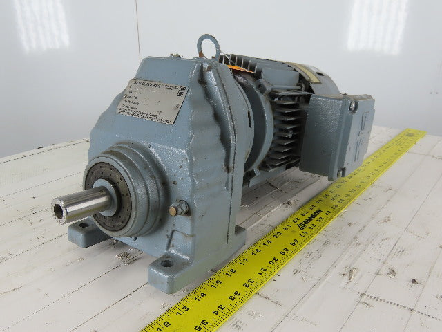 SEW-EURODRIVE RX67DT90S2BM62HF 2.14Hp Gear Motor 159.82RPM Output 23/460V 3Ph