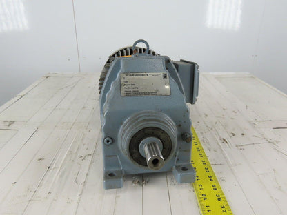 SEW-EURODRIVE RX67DT90S2BM62HF 2.14Hp Gear Motor 159.82RPM Output 23/460V 3Ph