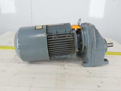 SEW-EURODRIVE RX67DT90S2BM62HF 2.14Hp Gear Motor 159.82RPM Output 23/460V 3Ph