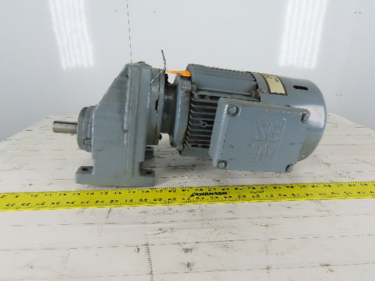 SEW-EURODRIVE RX67DT90S2BM62HF 2.14Hp Gear Motor 159.82RPM Output 23/460V 3Ph